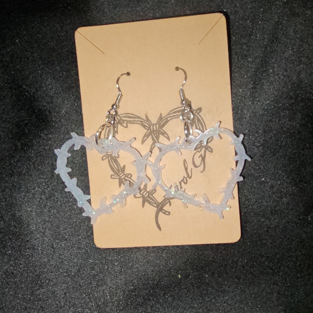 Karol G heart Earrings
